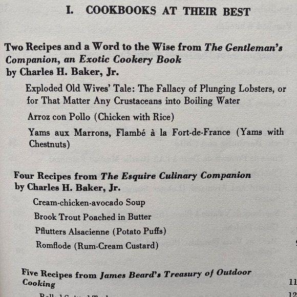 GREAT RECIPES -WORLD'S GREAT COOKS inc-Julia Child -James Beard -Craig Claiborne - Picture 6 of 14